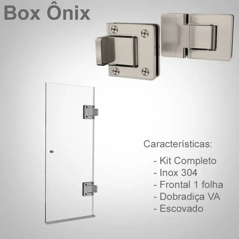 Frontal 1 Folha Escovado